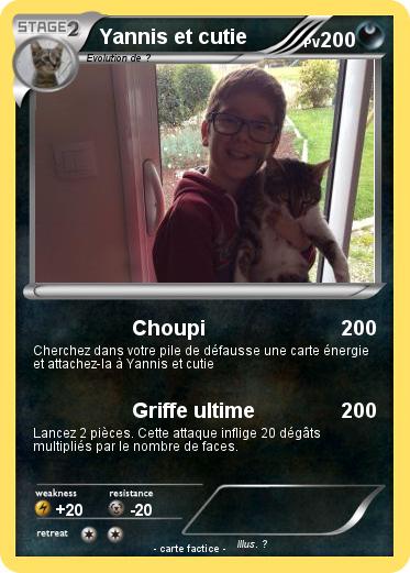 Pokemon Yannis et cutie