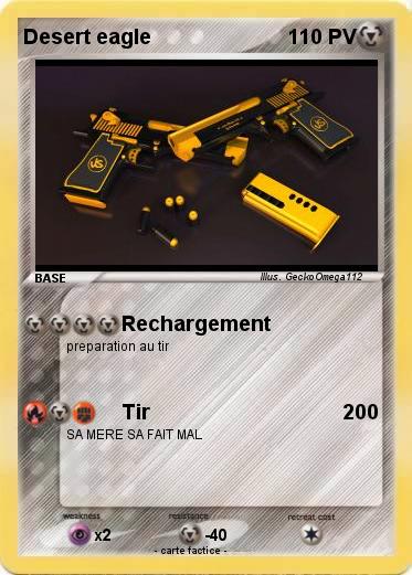 Pokemon Desert eagle