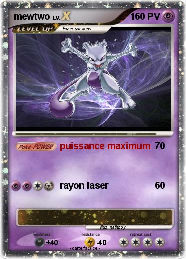 Pokemon mewtwo