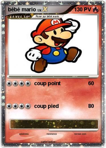 Pokemon bébé mario