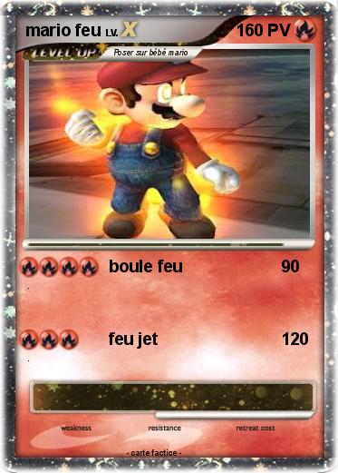 Pokemon mario feu