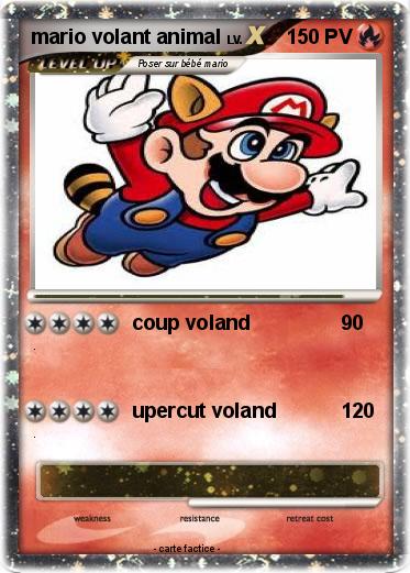 Pokemon mario volant animal