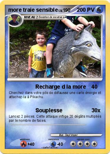 Pokemon more traie sensible