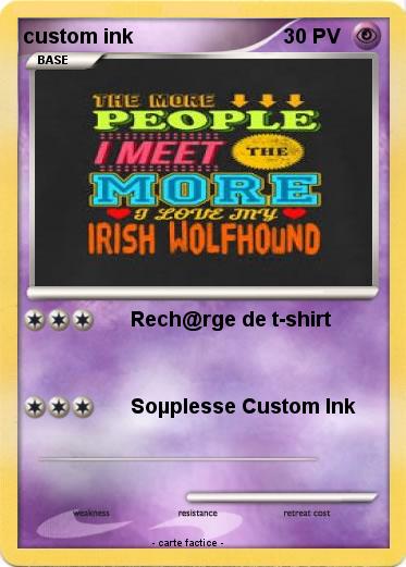 Pokemon custom ink