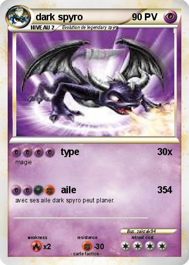 Pokemon dark spyro