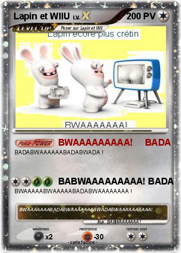 Pokemon Lapin et WIIU