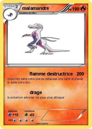 Pokemon malamandre