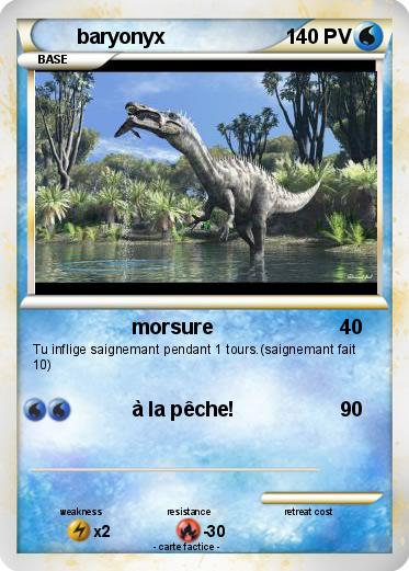 Pokemon baryonyx
