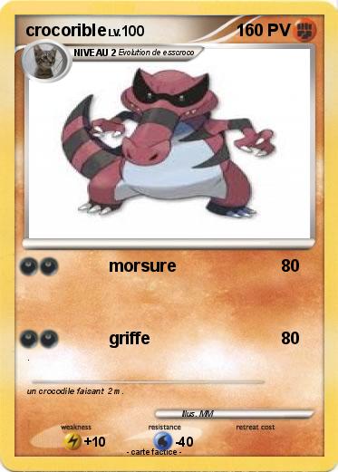 Pokemon crocorible