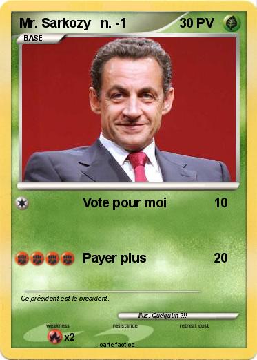 Pokemon Mr. Sarkozy   n. -1