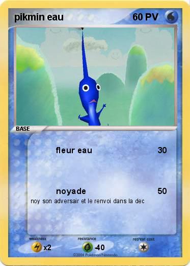 Pokemon pikmin eau