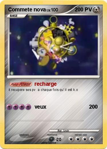 Pokemon Commete nova