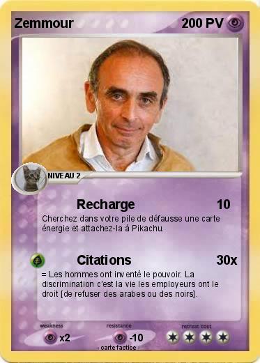 Pokemon Zemmour