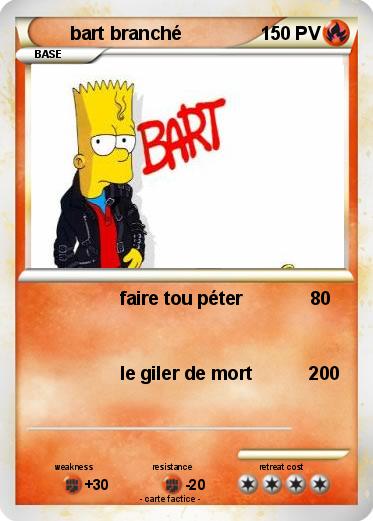 Pokemon bart branché