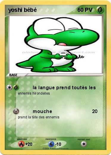 Pokemon yoshi bèbè