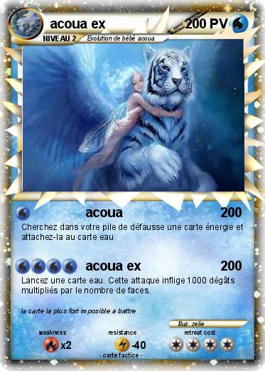 Pokemon acoua ex
