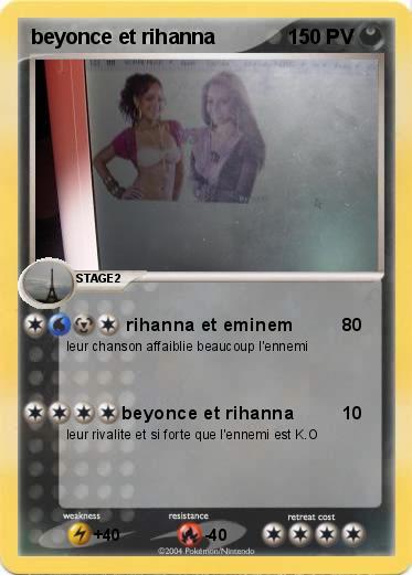Pokemon beyonce et rihanna