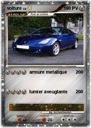 Pokemon voiture