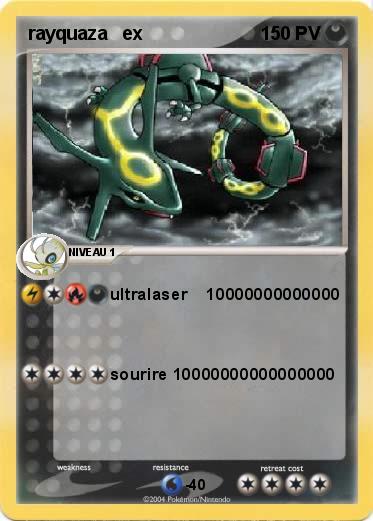 Pokemon rayquaza   ex