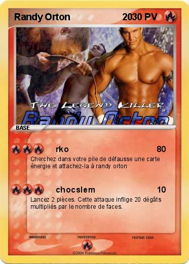 Pokemon Randy Orton                    20