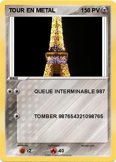 Pokemon TOUR EN METAL