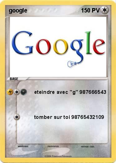 Pokemon google