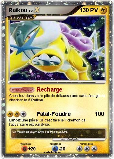Pokemon Raikou