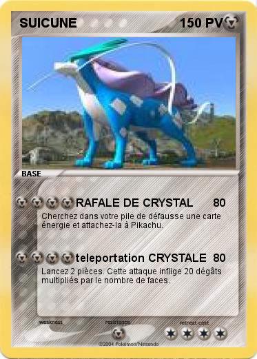 Pokemon SUICUNE