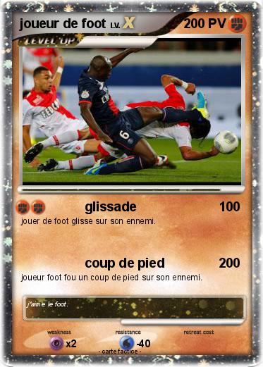 Pokemon joueur de foot