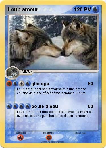 Pokemon Loup amour