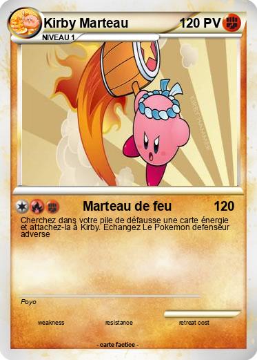 Pokemon Kirby Marteau