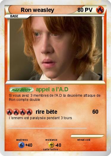Pokemon Ron weasley