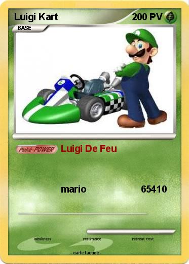 Pokemon Luigi Kart