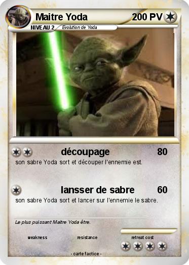Pokemon Maitre Yoda