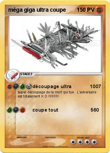 Pokemon méga giga ultra coupe 