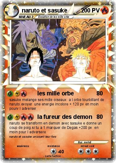 Pokemon naruto et sasuke