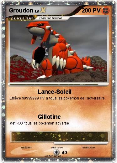Pokemon Groudon