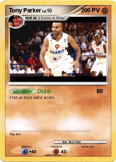 Pokemon Tony Parker
