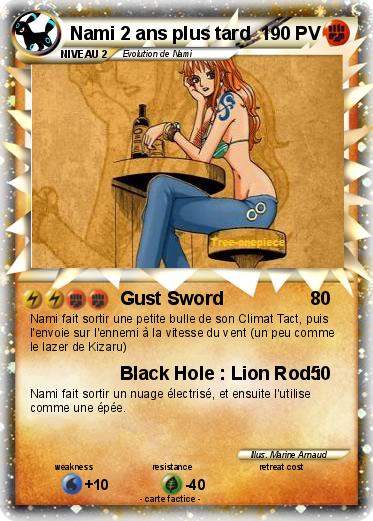 Pokemon Nami 2 ans plus tard