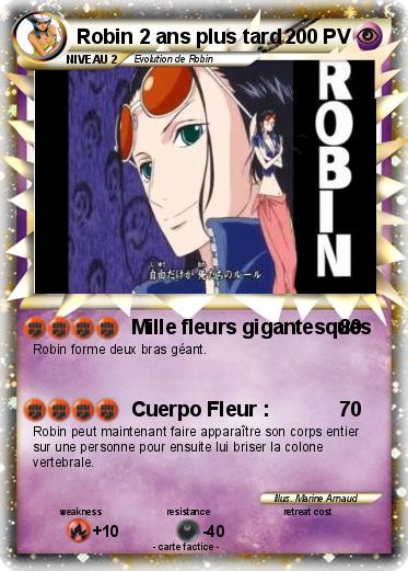 Pokemon Robin 2 ans plus tard