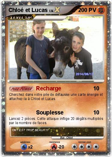 Pokemon Chloé et Lucas