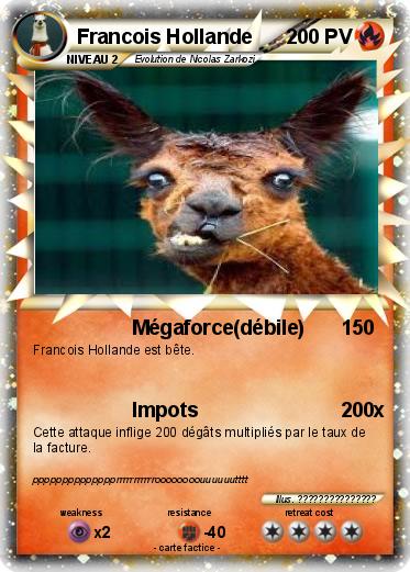 Pokemon Francois Hollande
