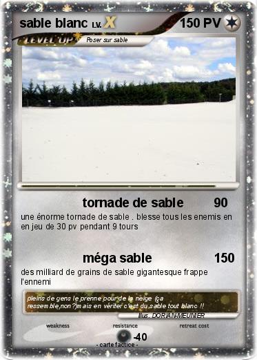 Pokemon sable blanc