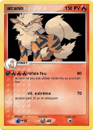 Pokemon arcanin