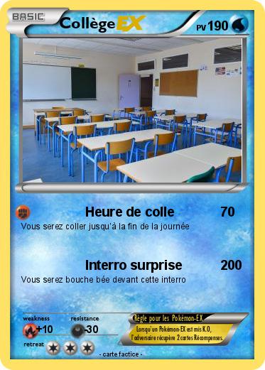 Pokemon Collège