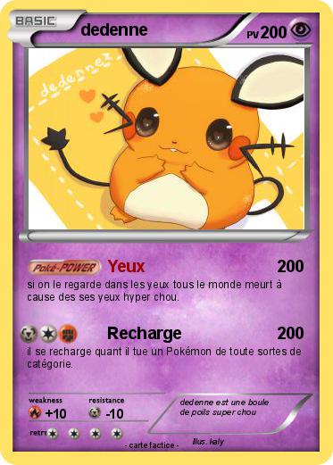 Pokemon dedenne