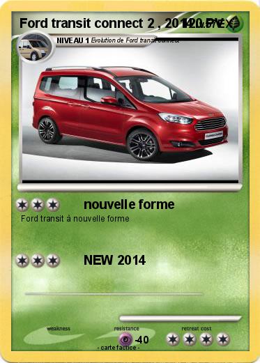 Pokemon Ford transit connect 2 , 2014