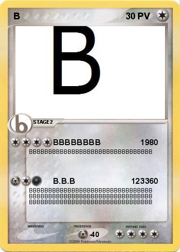 Pokemon B