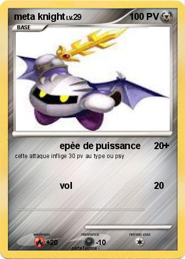 Pokemon meta knight