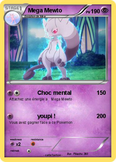 Pokemon Mega Mewto
